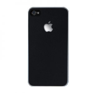  SGP Skin Guard Set Series Leather Black for iPhone 4/4S (SGP06769)